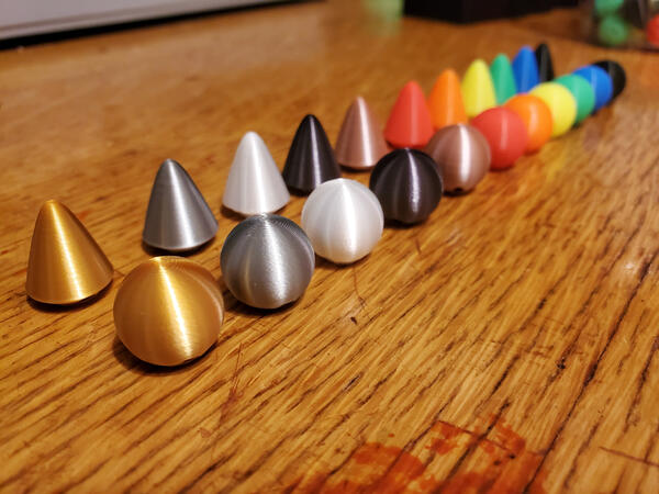 Sew-in fursuit studs