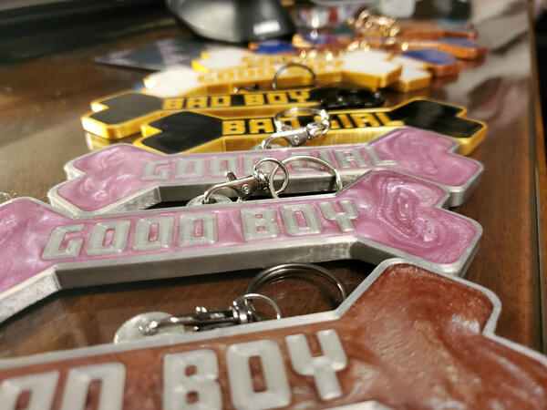 Stock premium fursuit bone tags