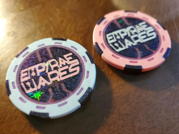 challenge coins/poker chips