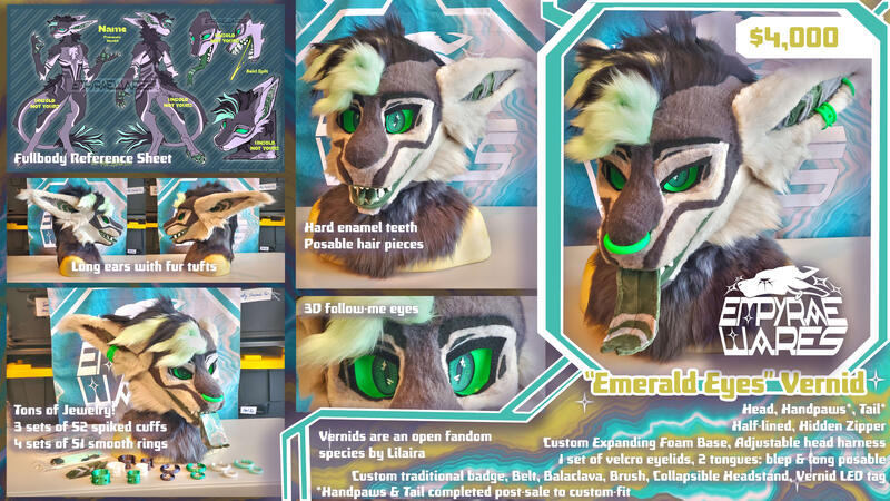 "Emerald Eyes" Vernid Premade - 2026