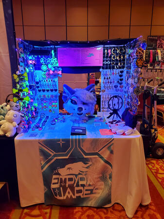 Anthro Expo Artist Alley 2025 4ft table