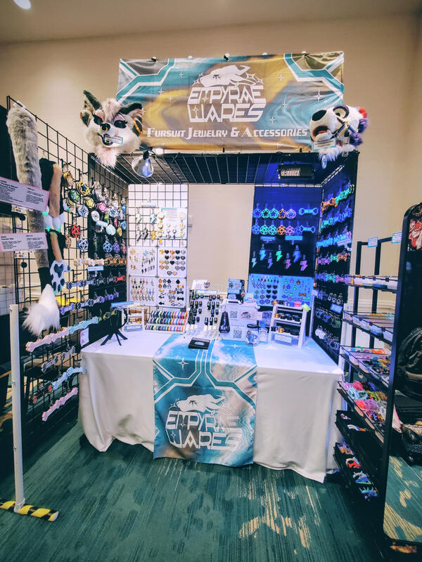 Alamo City Fur Con - Dealer's Den 2025 - 6ft table booth