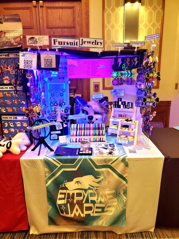 Stratosfur - Artist Alley 2025 - 4ft table